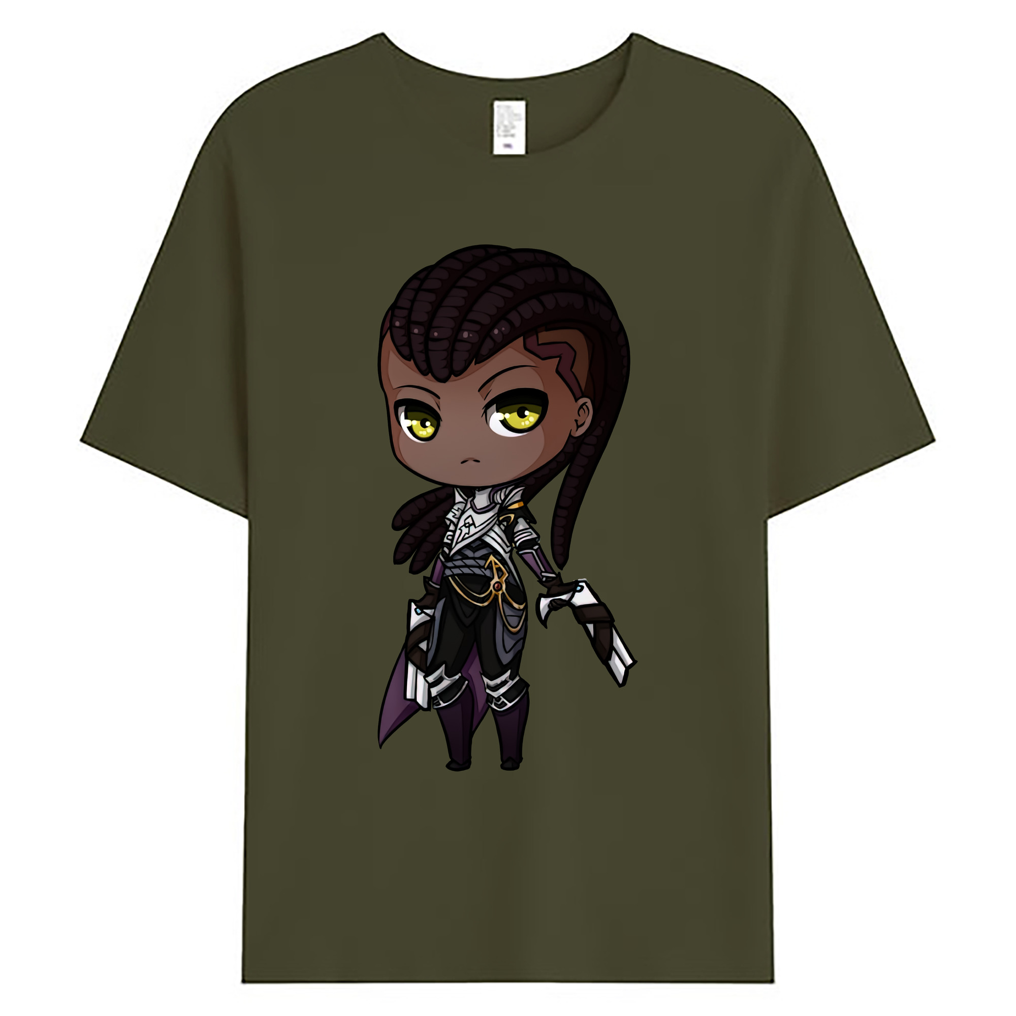 （画像用） リーグ・オブ・レジェンド League of Legends LOL 綿100％ メンズ半袖Tシャツ｜肌触りやわらか＆通気性
